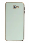 Mey İthalat®  Samsung Galaxy J7 Prime Kılıf Volet Silikon - Açık Yeşil