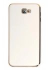 Mey İthalat®  Samsung Galaxy J7 Prime Kılıf Volet Silikon - Beyaz