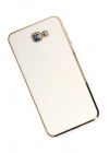 Mey İthalat®  Samsung Galaxy J7 Prime Kılıf Volet Silikon - Beyaz