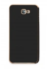 Mey İthalat®  Samsung Galaxy J7 Prime Kılıf Volet Silikon - Siyah