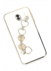 Mey İthalat®  Samsung Galaxy J7 Pro / J730 Kılıf Esila Silikon - Beyaz