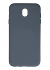 Mey İthalat®  Samsung Galaxy J7 Pro / J730 Kılıf Nano içi Kadife Silikon - Gri