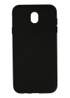 Mey İthalat®  Samsung Galaxy J7 Pro / J730 Kılıf Nano içi Kadife Silikon - Siyah