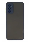 Mey İthalat®  Samsung Galaxy M13 Kılıf Montreal Silikon Kapak - Lacivert