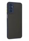 Mey İthalat®  Samsung Galaxy M13 Kılıf Montreal Silikon Kapak - Lacivert