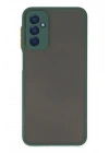 Mey İthalat®  Samsung Galaxy M13 Kılıf Montreal Silikon Kapak - Yeşil
