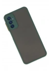 Mey İthalat®  Samsung Galaxy M13 Kılıf Montreal Silikon Kapak - Yeşil