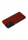 Mey İthalat®  Samsung Galaxy M14 5G Kılıf Loop Deri Silikon - Kırmızı