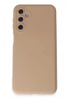 Mey İthalat®  Samsung Galaxy M14 5G Kılıf Nano içi Kadife Silikon - Pudra