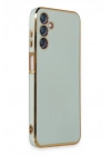 Mey İthalat®  Samsung Galaxy M14 5G Kılıf Volet Silikon - Açık Yeşil