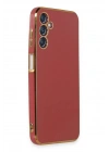 Mey İthalat®  Samsung Galaxy M14 5G Kılıf Volet Silikon - Kırmızı