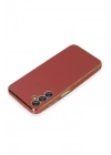 Mey İthalat®  Samsung Galaxy M14 5G Kılıf Volet Silikon - Kırmızı