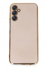 Mey İthalat®  Samsung Galaxy M14 5G Kılıf Volet Silikon - Pembe