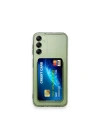 Mey İthalat®  Samsung Galaxy M15 Kılıf Kart Şeffaf Silikon - Şeffaf