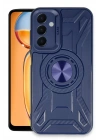 Mey İthalat®  Samsung Galaxy M15 Kılıf Lincoln Silikon - Lacivert