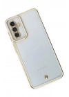 Mey İthalat®  Samsung Galaxy M23 Kılıf Liva Lens Silikon - Beyaz