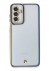 Mey İthalat®  Samsung Galaxy M23 Kılıf Liva Lens Silikon - Mavi