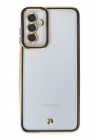 Mey İthalat®  Samsung Galaxy M23 Kılıf Liva Lens Silikon - Siyah