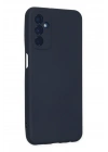 Mey İthalat®  Samsung Galaxy M23 Kılıf Nano içi Kadife Silikon - Lacivert