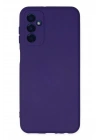 Mey İthalat®  Samsung Galaxy M23 Kılıf Nano içi Kadife Silikon - Mor