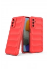 Mey İthalat®  Samsung Galaxy M23 Kılıf Optimum Silikon - Kırmızı