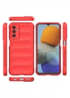 Mey İthalat®  Samsung Galaxy M23 Kılıf Optimum Silikon - Kırmızı