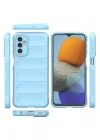 Mey İthalat®  Samsung Galaxy M23 Kılıf Optimum Silikon - Sky Blue