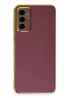 Mey İthalat®  Samsung Galaxy M23 Kılıf Volet Silikon - Kırmızı