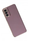 Mey İthalat®  Samsung Galaxy M23 Kılıf Volet Silikon - Mor