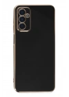 Mey İthalat®  Samsung Galaxy M23 Kılıf Volet Silikon - Siyah