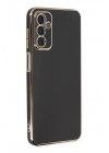 Mey İthalat®  Samsung Galaxy M23 Kılıf Volet Silikon - Siyah