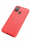Mey İthalat®  Samsung Galaxy M30S Kılıf Auto Focus Kapak - Kırmızı