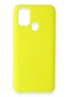 Mey İthalat®  Samsung Galaxy M31 Kılıf Nano içi Kadife Silikon - Sarı