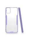 Mey İthalat®  Samsung Galaxy M31 Kılıf Platin Silikon - Lila