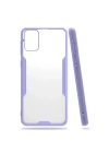 Mey İthalat®  Samsung Galaxy M31 Kılıf Platin Silikon - Lila