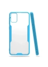 Mey İthalat®  Samsung Galaxy M31 Kılıf Platin Silikon - Mavi