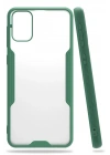 Mey İthalat®  Samsung Galaxy M31 Kılıf Platin Silikon - Yeşil