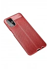 Mey İthalat®  Samsung Galaxy M31S Kılıf Auto Focus Kapak - Kırmızı