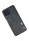 Mey İthalat®  Samsung Galaxy M33 Kılıf Loop Deri Silikon - Lacivert