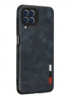 Mey İthalat®  Samsung Galaxy M33 Kılıf Loop Deri Silikon - Lacivert