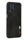 Mey İthalat®  Samsung Galaxy M33 Kılıf Loop Deri Silikon - Siyah