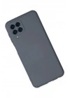 Mey İthalat®  Samsung Galaxy M33 Kılıf Nano içi Kadife Silikon - Gri