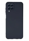 Mey İthalat®  Samsung Galaxy M33 Kılıf Nano içi Kadife Silikon - Lacivert
