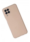 Mey İthalat®  Samsung Galaxy M33 Kılıf Nano içi Kadife Silikon - Pudra