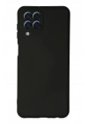 Mey İthalat®  Samsung Galaxy M33 Kılıf Nano içi Kadife Silikon - Siyah