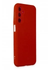 Mey İthalat®  Samsung Galaxy M34 5G Kılıf First Silikon - Kırmızı