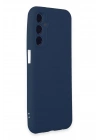 Mey İthalat®  Samsung Galaxy M34 5G Kılıf First Silikon - Lacivert
