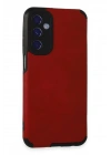Mey İthalat®  Samsung Galaxy M34 5G Kılıf Loop Deri Silikon - Kırmızı