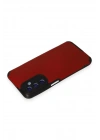 Mey İthalat®  Samsung Galaxy M34 5G Kılıf Loop Deri Silikon - Kırmızı