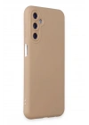 Mey İthalat®  Samsung Galaxy M34 5G Kılıf Nano içi Kadife Silikon - Pudra